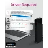 ICY BOX IB-DK2251AC com fios USB 3.2 Gen 2 (3.1 Gen 2) Type-A preto