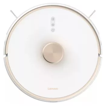 Aspirador robô Lenovo T1s sem saco branco