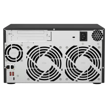 QNAP TS-873A NAS Torre Ryzen Embedded V1500B 8 GB DDR4 0 TB QNAP Turbo System preto