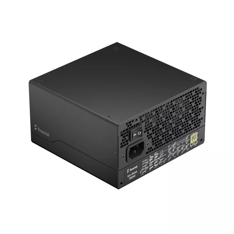 Fonte de alimentação Fractal Design Ion+ 750W Gold 24-pin ATX ATX preto