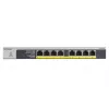 NETGEAR GS108LP Gigabit Ethernet não gerido (10/100/1000) Power over Ethernet (PoE) 1U preto, cinzento