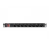 Unidade de distribuição de energia PDU Lanberg PDU-08F-0200-BK