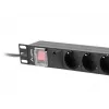 Unidade de distribuição de energia PDU Lanberg PDU-08F-0200-BK