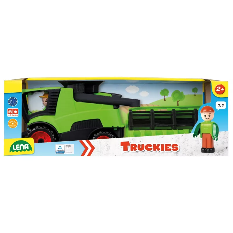 Veículo de brincar Lena Truckies SM01626 multicolorido para crianças a partir de 2 anos