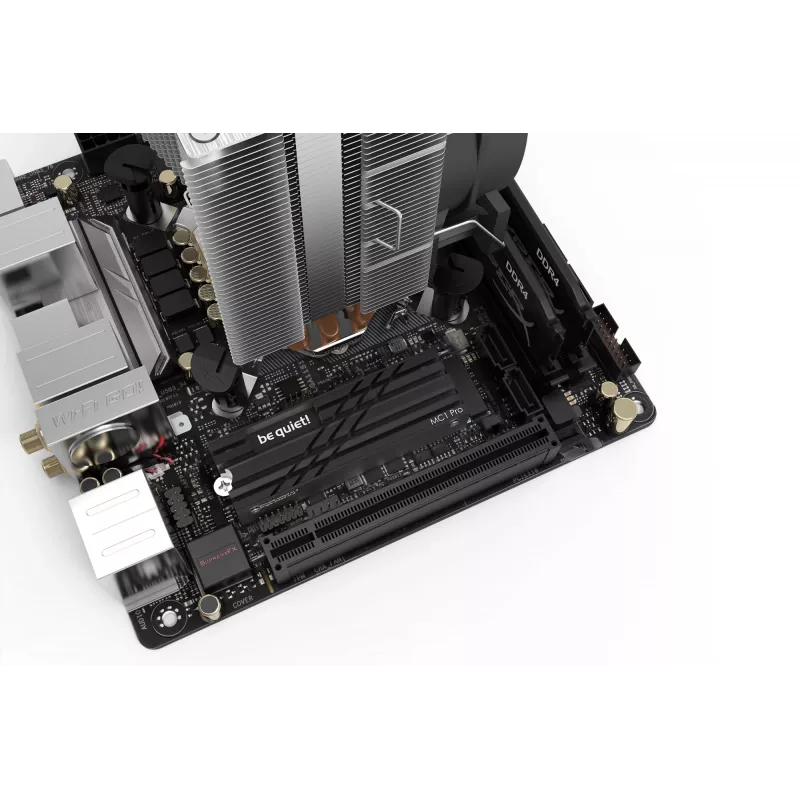 Dissipador/radiador para SSD be quiet! MC1 PRO preto 1 peça
