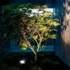 Holofote LED solar exterior MACLEAN MCE438, 5 W, 400 lm, IP44, Li-Ion 5,2 V, montagem na parede, luz branca, preto