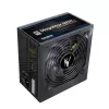 Zalman ZM500-TXII V2 MegaMax fonte de alimentação para PC 500 W, 80 PLUS Standard EU, PFC ativo, ATX de 20+4 pinos, ventoinha de 12 cm, preta