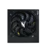 Zalman ZM500-TXII V2 MegaMax fonte de alimentação para PC 500 W, 80 PLUS Standard EU, PFC ativo, ATX de 20+4 pinos, ventoinha de 12 cm, preta