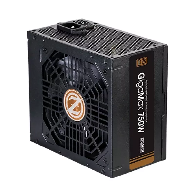 Fonte de alimentação Zalman ZM750-GVII 750 W 20+4 pin ATX ATX preto