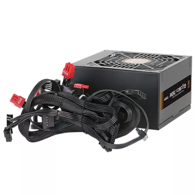 Fonte de alimentação Zalman ZM750-GVII 750 W 20+4 pin ATX ATX preto