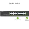 Zyxel GS1100-16 Gigabit Ethernet não gerido (10/100/1000)
