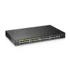 Zyxel GS1900-48HPv2 Gigabit Ethernet gerido L2 (10/100/1000) Power over Ethernet (PoE) preto