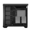 Caixa torre para PC Fractal Design Torrent Tower preto – suporta ATX/EATX/ITX, 2 ventoinhas frontais de 180 mm, 2 baías de 3,5