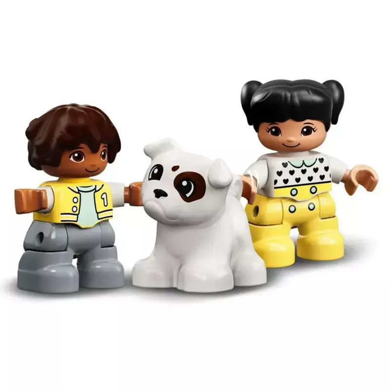 LEGO DUPLO Comboio dos números 10954 – Comboio didático com vagões numerados para contar e ordenar