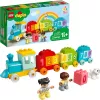 LEGO DUPLO Comboio dos números 10954 – Comboio didático com vagões numerados para contar e ordenar