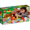 LEGO DUPLO Comboio dos números 10954 – Comboio didático com vagões numerados para contar e ordenar
