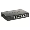 D-Link Switch Gigabit PoE Smart Managed de 5 portas com 1 porta PD
