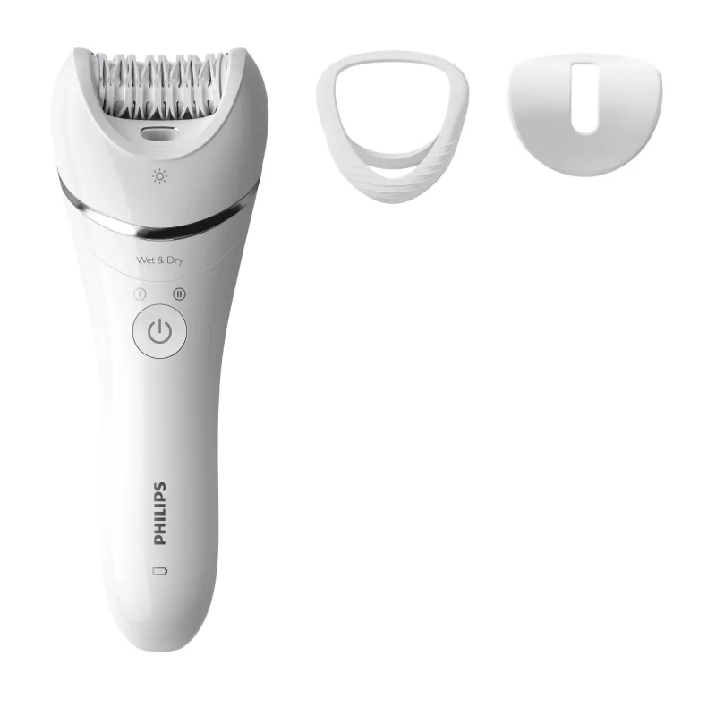 Depiladora Philips BRE700/00, 32 pinças, molhado e seco, sem fios, 40 min. de autonomia, 2 velocidades, lavável