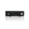 Switch KVM ATEN 2 portas USB 4K DisplayPort 1.2 (cabo KVM incluído)