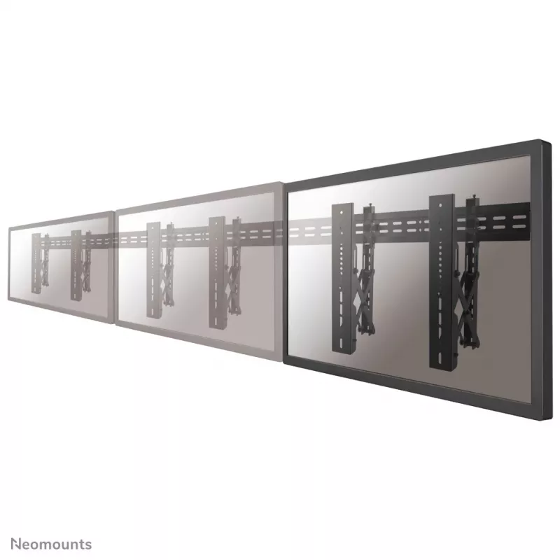 Suporte de parede para videowall Neomounts LED-VW1000 preto 40-75 inch - extensível - máx. 50 kg