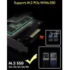 ICY BOX IB-PCI208-HS Placa/adaptador de interface Interno M.2