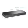 Switch gerido TP-Link Omada 8 portas 10GE SFP+ L2+