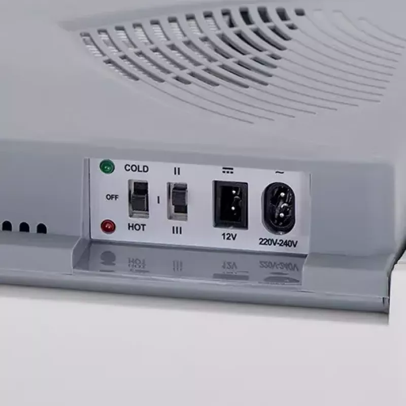 Adler AD 8078 Geleira elétrica portátil, 28 l, cinzenta/branca