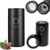 Moinho de café com mós cónicas Adler AD 4446bg — 150 W, depósito de grãos 75 g, mós em aço inoxidável, controlo por botões, preto