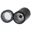 Moinho de café com mós cónicas Adler AD 4446bg — 150 W, depósito de grãos 75 g, mós em aço inoxidável, controlo por botões, preto