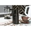 Moinho de mós Adler AD4446BS — 150 W, mós em aço inoxidável, depósito de grãos 75 g, preto