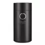 Moinho de mós Adler AD4446BS — 150 W, mós em aço inoxidável, depósito de grãos 75 g, preto