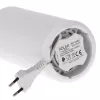 Moinho de café com mós Adler AD4446WG — moinho de café elétrico, mós em aço inoxidável, depósito de grãos 75 g, 150 W, branco