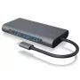 ICY BOX IB-DK4040-CPD com fios USB 3.2 Gen 1 (3.1 Gen 1) Type-C antracite, preto