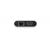 ICY BOX IB-DK4040-CPD com fios USB 3.2 Gen 1 (3.1 Gen 1) Type-C antracite, preto