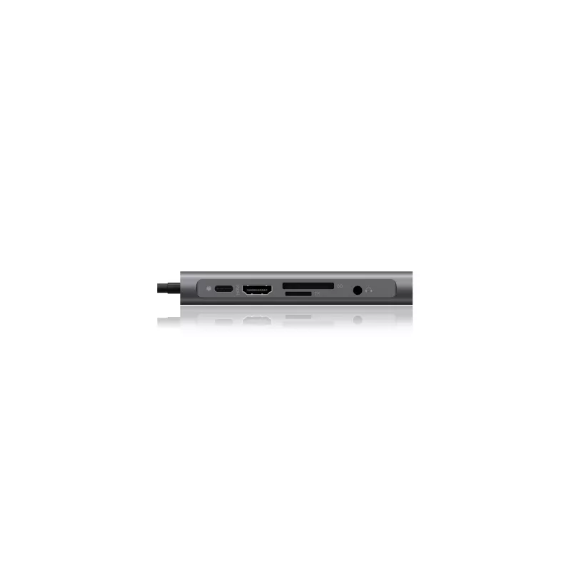 ICY BOX IB-DK4040-CPD com fios USB 3.2 Gen 1 (3.1 Gen 1) Type-C antracite, preto