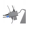 ICY BOX IB-DK4040-CPD com fios USB 3.2 Gen 1 (3.1 Gen 1) Type-C antracite, preto