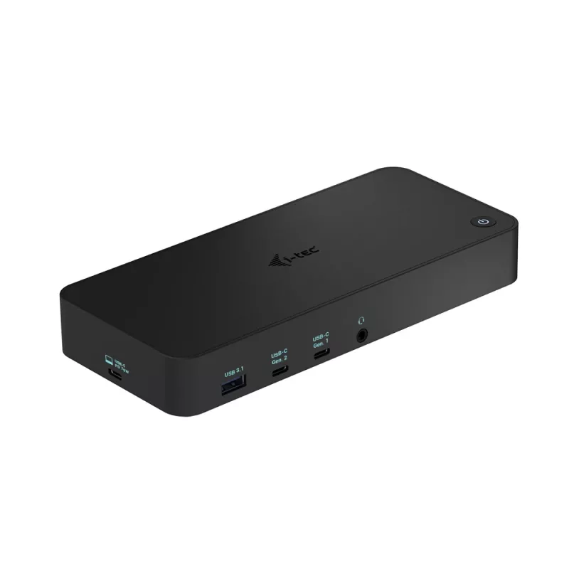 Estação de acoplamento i-tec USB 3.0 / USB-C / Thunderbolt, 3x 4K + Power Delivery 100W