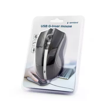 Rato laser GEMBIRD 2400 Dpi - Ambidestro