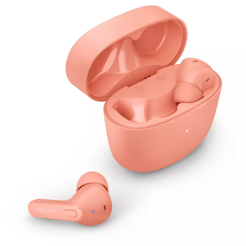 Philips 2000 series TAT2206PK/00 Auscultadores/Headset True Wireless Stereo (TWS) In-Ear Chamadas/Música Bluetooth rosa