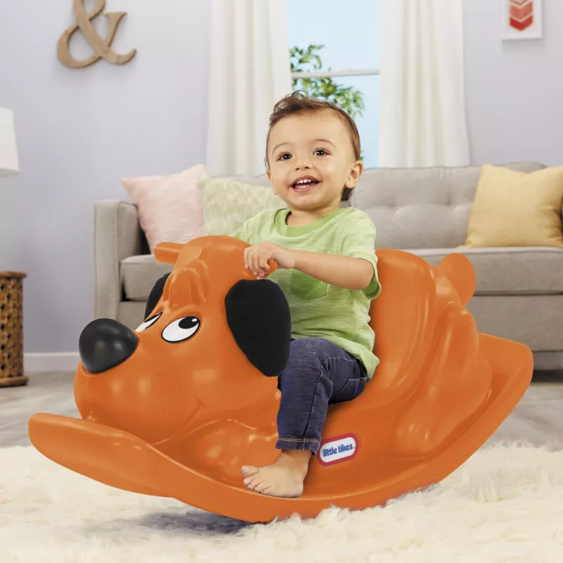 Cão de balanço Little Tikes - laranja, unidade, 1 ano(s), plástico, laranja