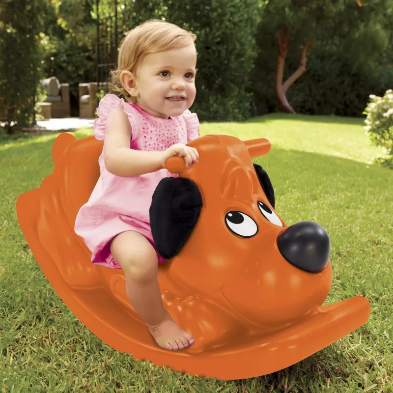 Cão de balanço Little Tikes - laranja, unidade, 1 ano(s), plástico, laranja