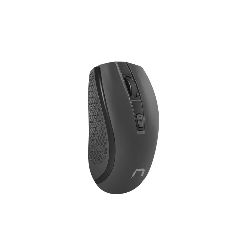 Rato ótico sem fios NATEC Jay 2 RF — 2,4 GHz, 1600 DPI, ambidestro, 4 botões, preto