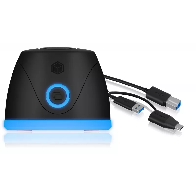 ICY BOX IB-1124L-C3 USB 3.2 Gen 1 (3.1 Gen 1) Type-B preto