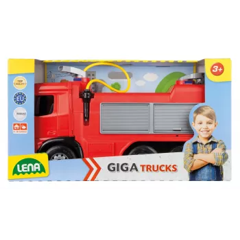 Lena GIGA TRUCKS carro de bombeiros montável Arocs, carro de bombeiros, 3 ano(s), multicolor