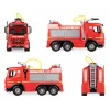 Lena GIGA TRUCKS carro de bombeiros montável Arocs, carro de bombeiros, 3 ano(s), multicolor