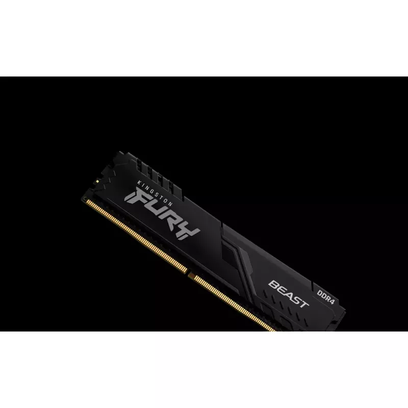 Kingston Technology FURY Beast 64GB 3600MT/s DDR4 CL18 DIMM (Kit de 2) preto