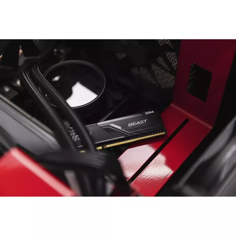 Kingston Technology FURY Beast 64GB 3600MT/s DDR4 CL18 DIMM (Kit de 2) preto