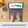 LOGITECH Combo Touch - iPad Pro 12,9 polegadas (5.ª ger.) - inglês - QWERTY
