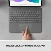 LOGITECH Combo Touch - iPad Pro 12,9 polegadas (5.ª ger.) - inglês - QWERTY