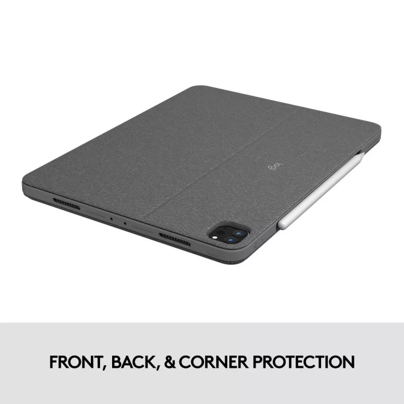 LOGITECH Combo Touch - iPad Pro 12,9 polegadas (5.ª ger.) - inglês - QWERTY